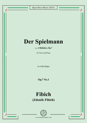Fibich-Der Spielmann,in A flat Major