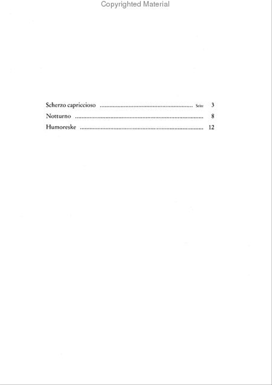 3 Stucke 3 Stucke Flute scores gallery preview page 2