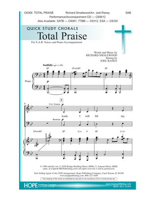 Book cover for Total Praise