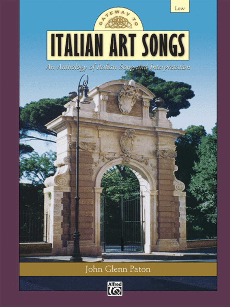 Book cover for Gateway to Italian Songs and Arias