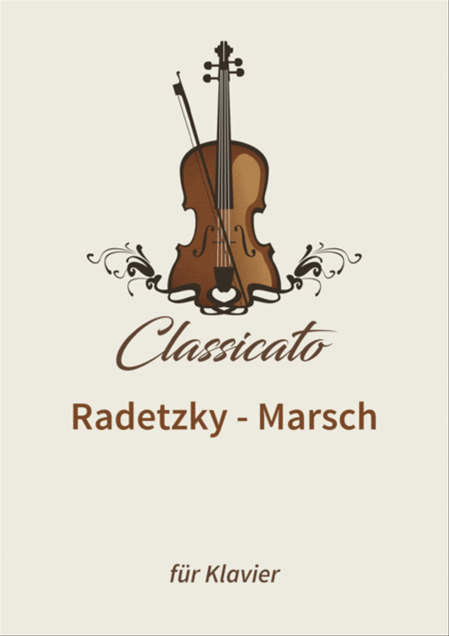 Radetzky - Marsch Piano scores gallery preview page 1