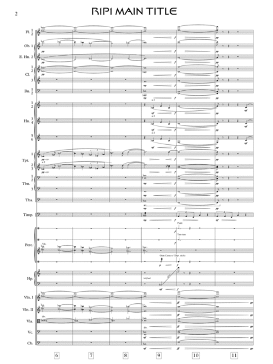 Star Trek: First Contact - Main Title / Locutus - Score Only Full Orchestra scores gallery preview page 4