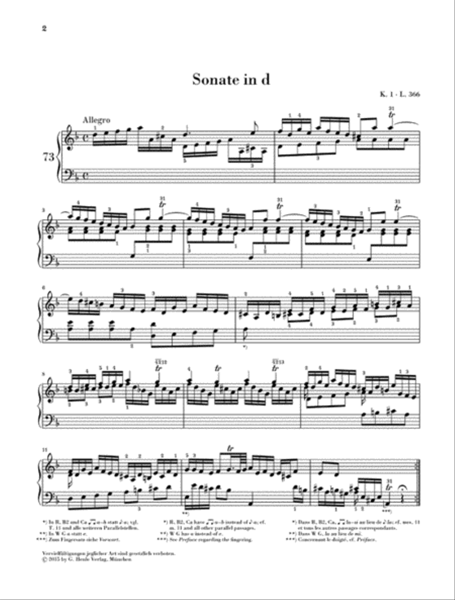 Selected Piano Sonatas, Volume IV Piano Solo scores gallery preview page 4