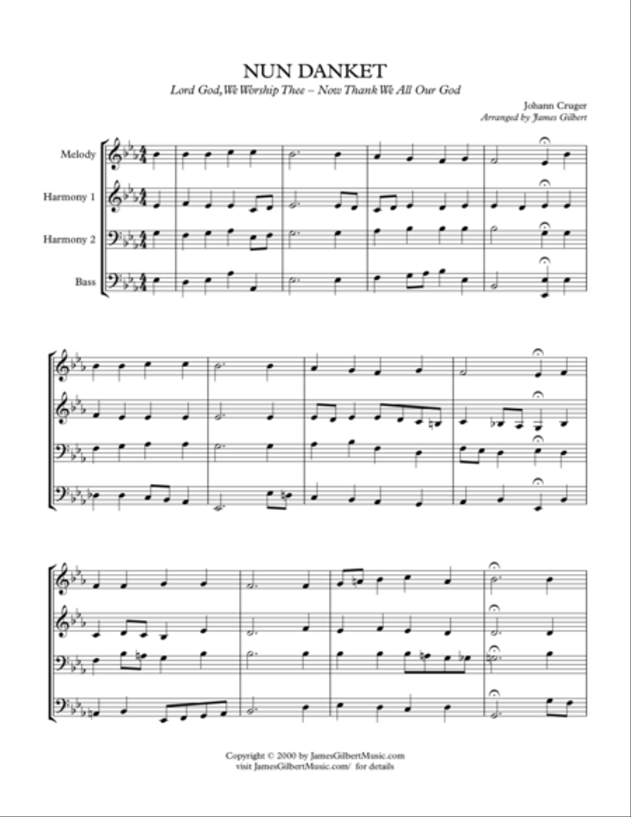 NUN DANKET Small Ensemble scores gallery preview page 1