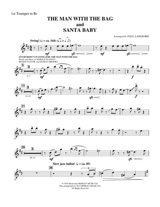 Man With The Bag And Santa Baby - Bb Trumpet 1