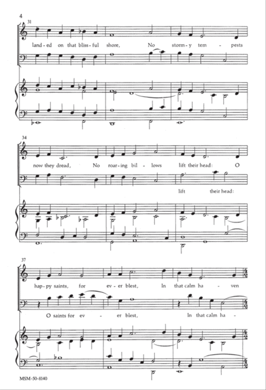 A Hymn of All Saints A Hymn of All Saints 2-Part scores gallery preview page 4