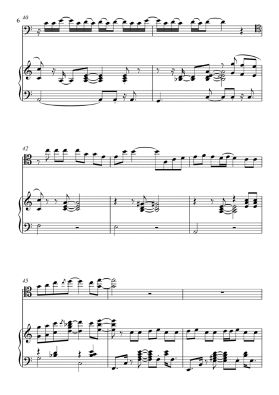 Seven Piano scores gallery preview page 6