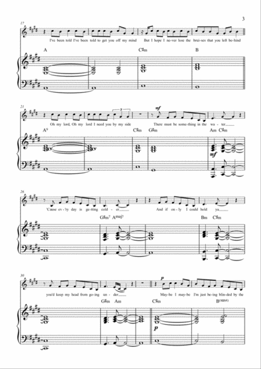 Bruises Voice scores gallery preview page 3