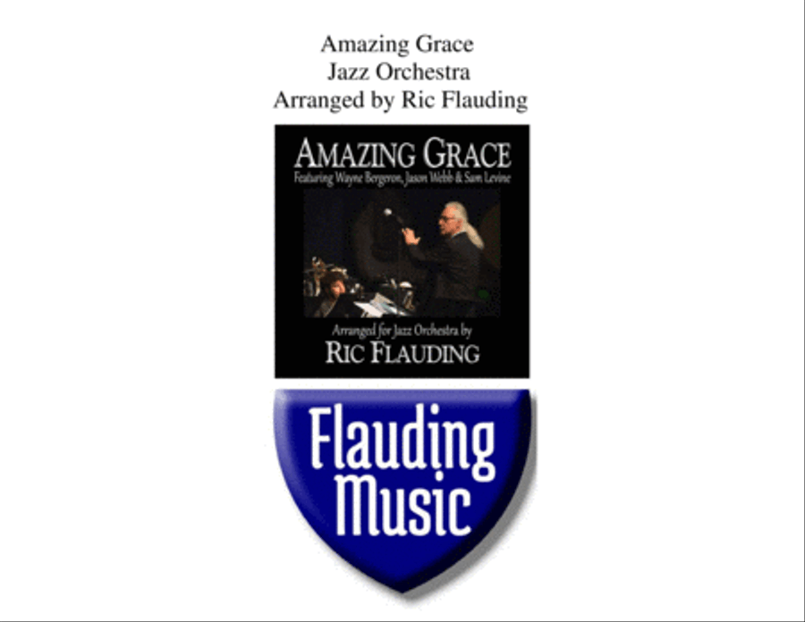 Amazing Grace (Jazz Band) Jazz Ensemble scores gallery preview page 1