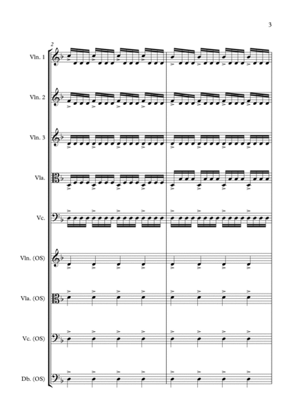 Moto Antonio - For mixed abililty string ensemble. Includes parts for open strings players. image number null