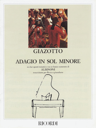 Book cover for Adagio in G Minor