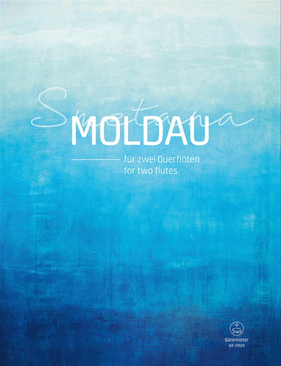 Moldau for two Flutes Flute Duet scores gallery preview page 1