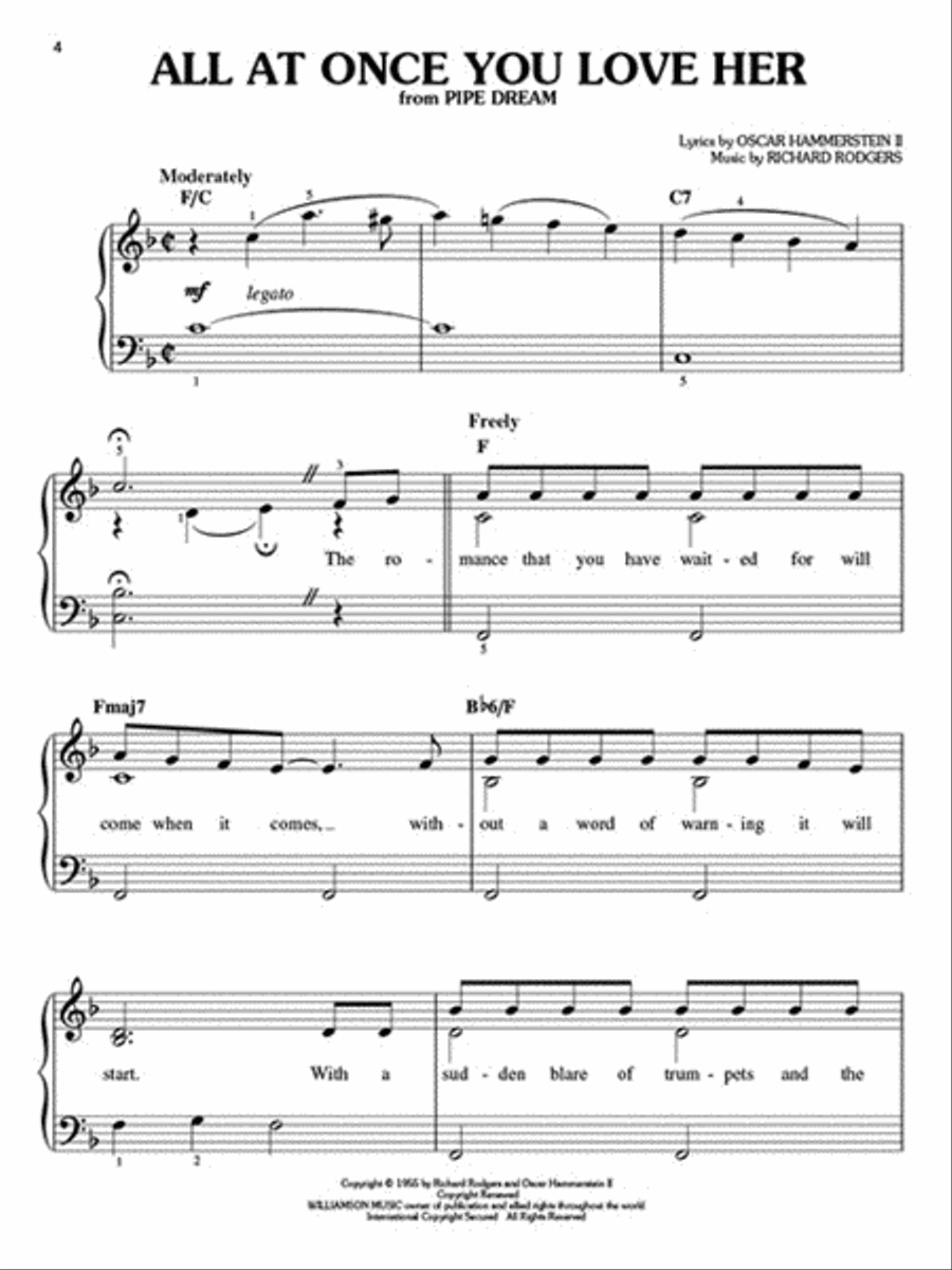 150 of the Most Beautiful Songs Ever Piano scores gallery preview page 2
