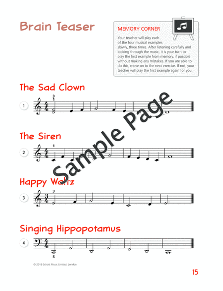 Piano Junior: Theory Book 2 Piano Method scores gallery preview page 16