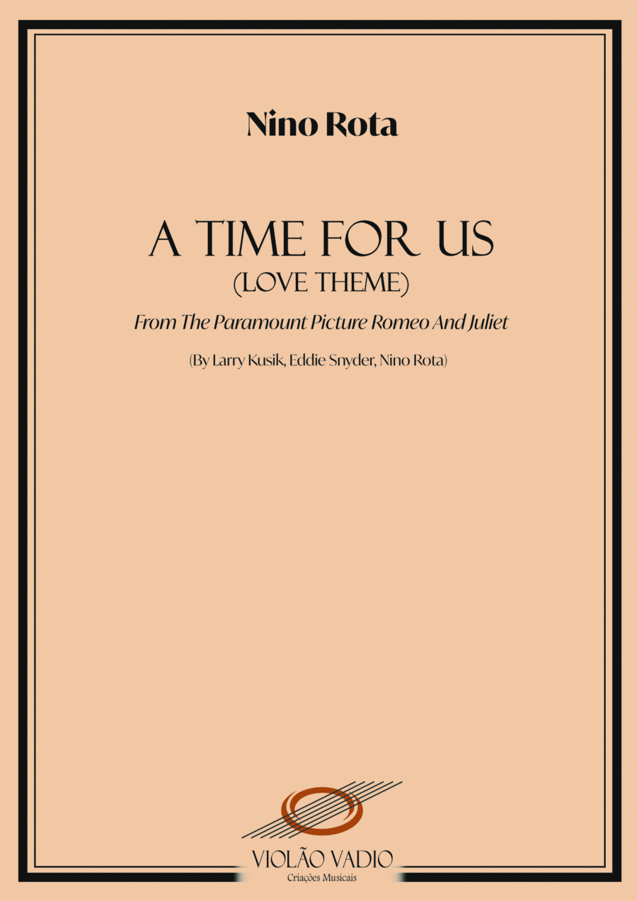 A Time For Us (love Theme) B-Flat Clarinet scores gallery preview page 1
