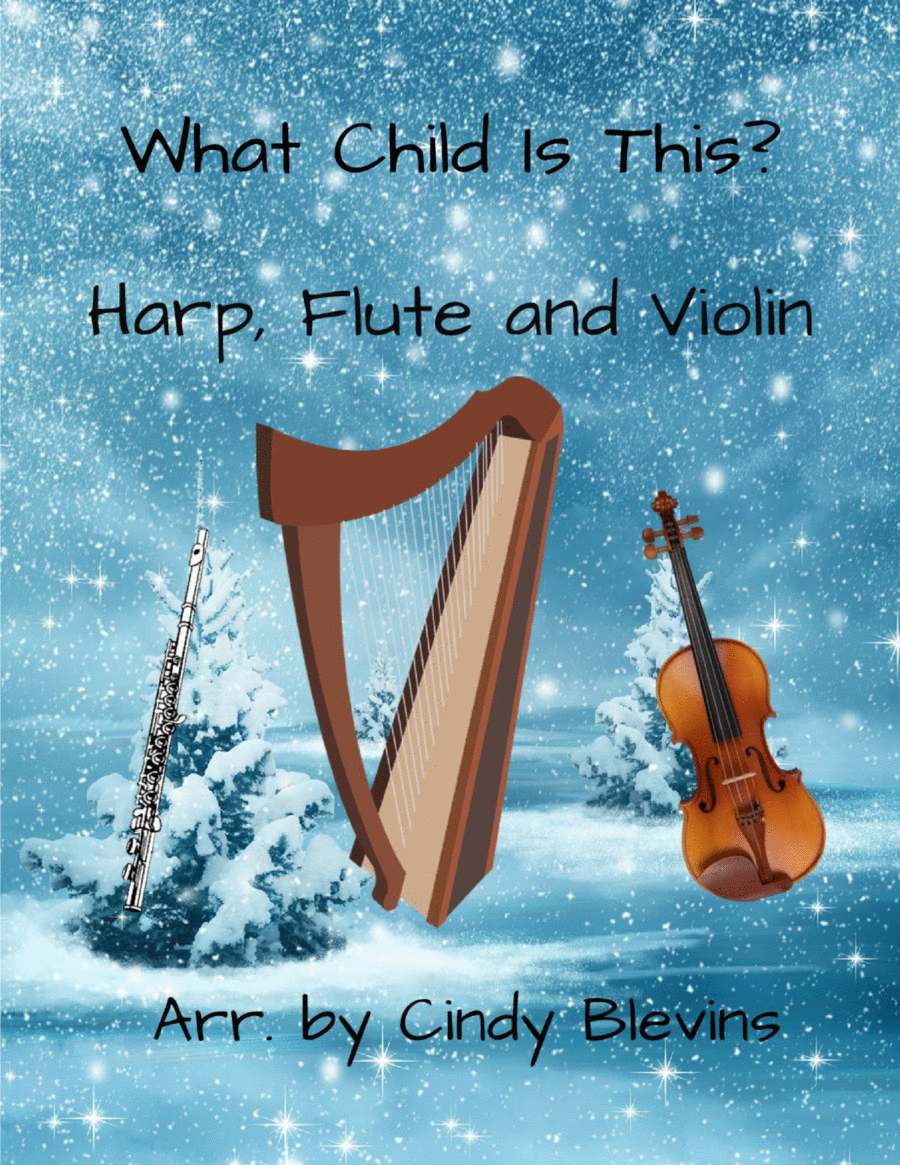 What Child Is This? for Harp, Flute and Violin image number null