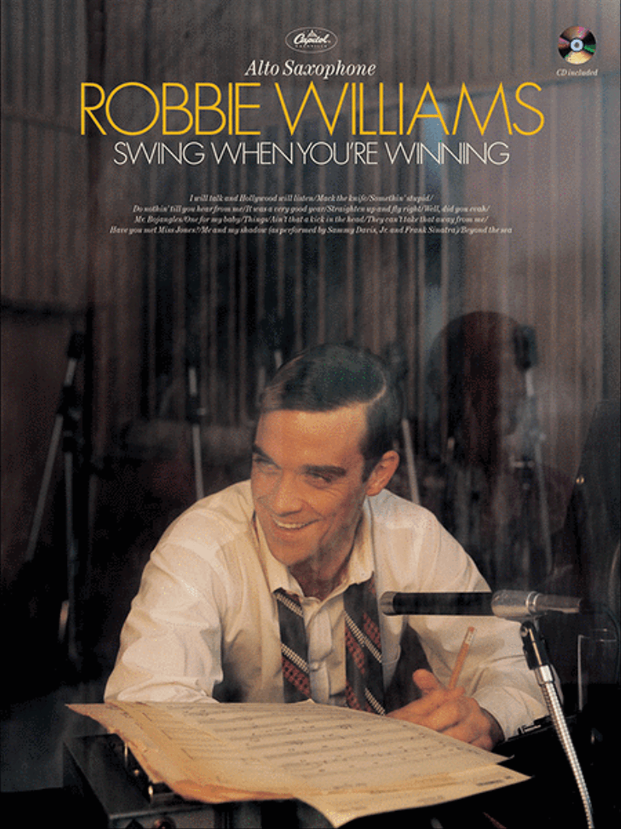 Robbie Williams -- Swing When You're Winning Alto Saxophone scores gallery preview page 1