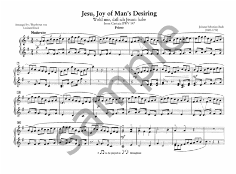 Three Popular Piano Duets Piano Duet scores gallery preview page 4