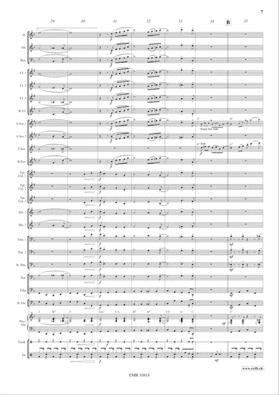 Freedom Concert Band scores gallery preview page 8