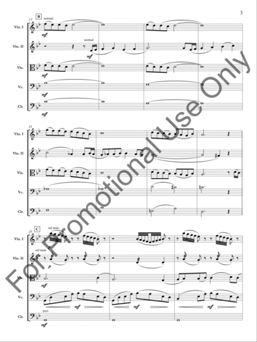 Ghost Lands Ghost Lands Orchestra scores gallery preview page 4