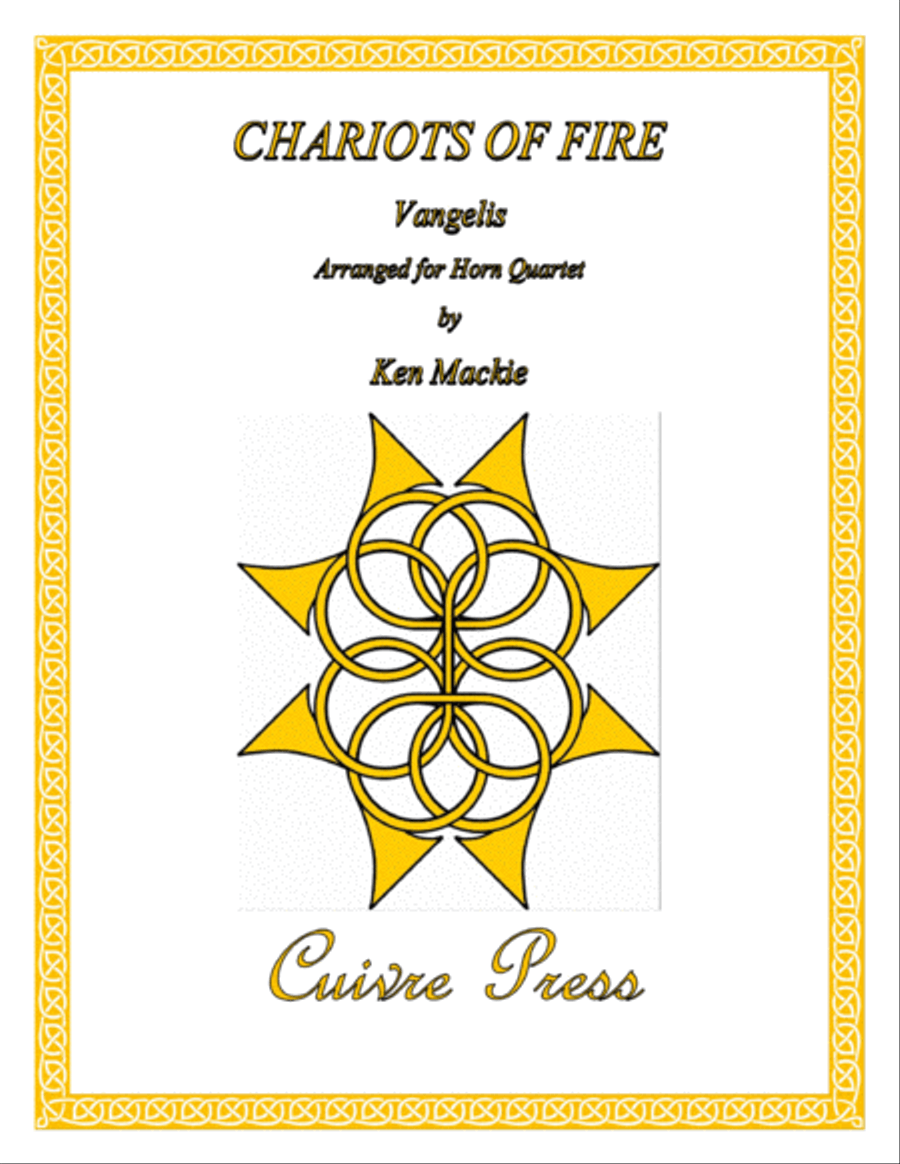 Chariots Of Fire from the Feature Film CHARIOTS OF FIRE Brass Ensemble scores gallery preview page 1