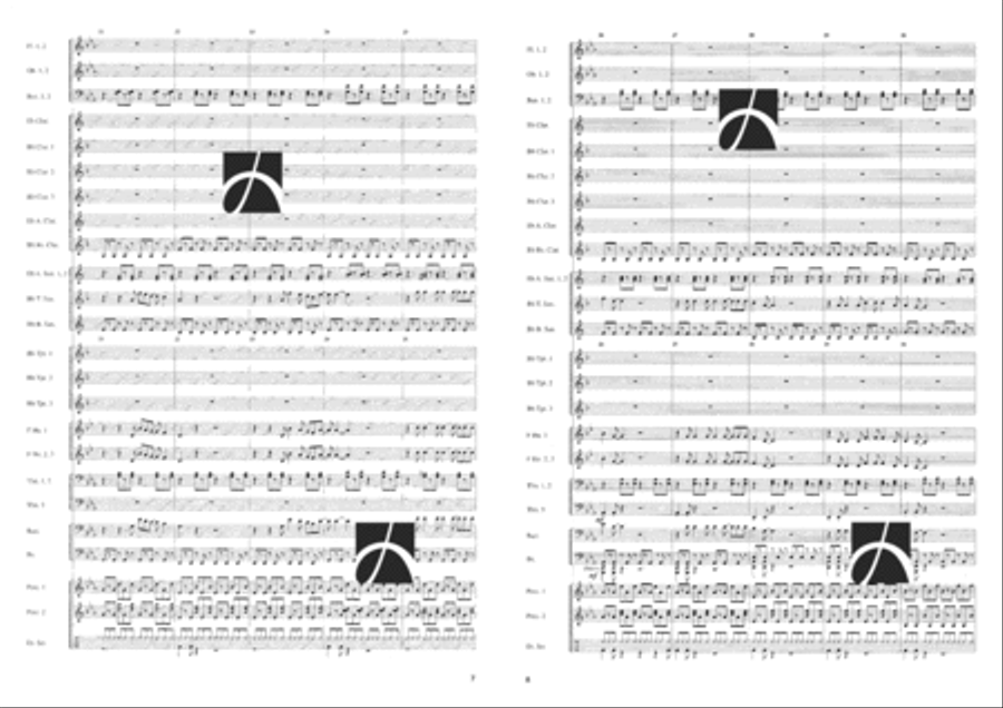 Cervo a Primavera Cervo a Primavera Concert Band scores gallery preview page 4
