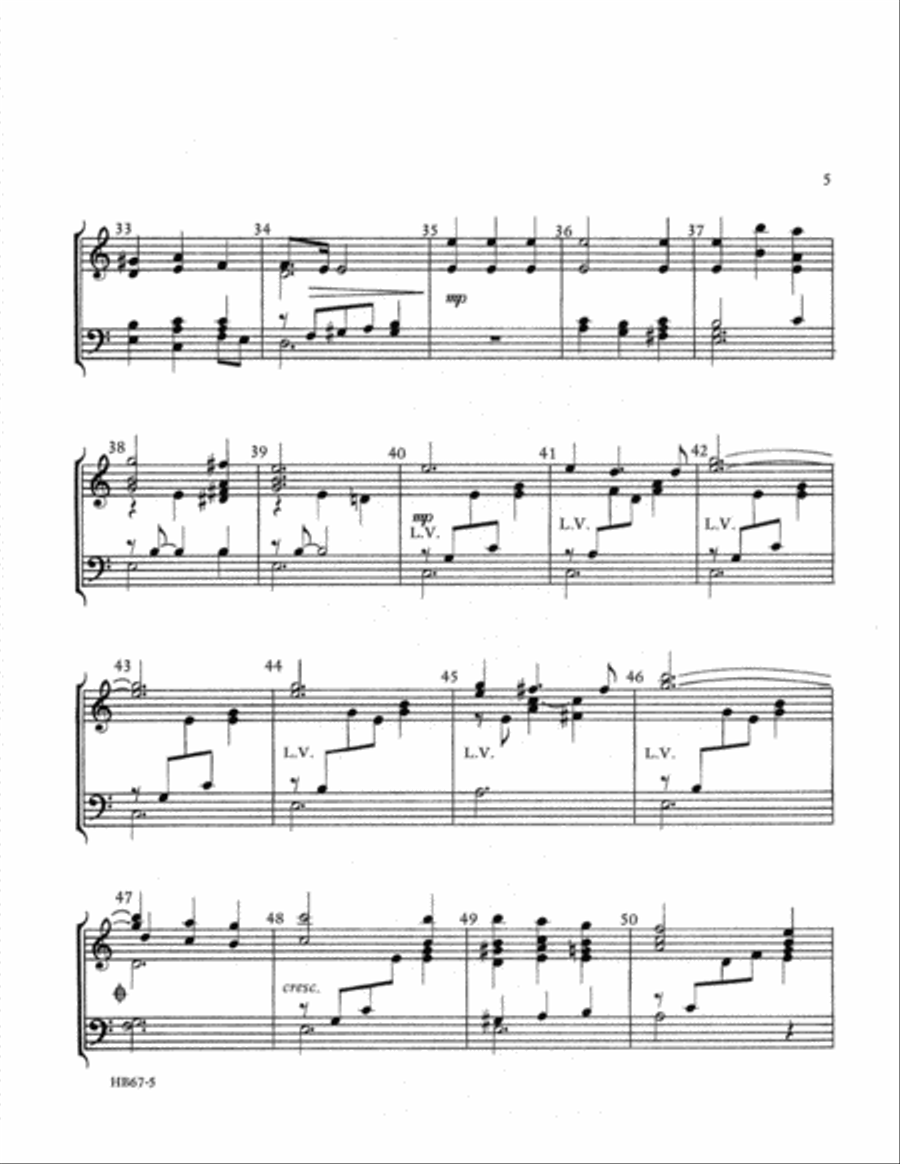 God So Loved the World - Wagner 5-Octaves scores gallery preview page 4