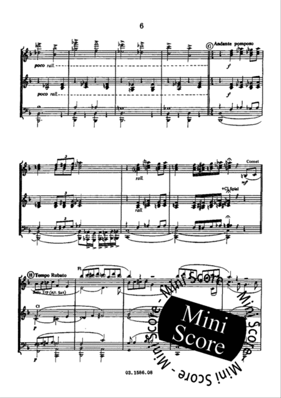 Point Of No Return Concert Band scores gallery preview page 8