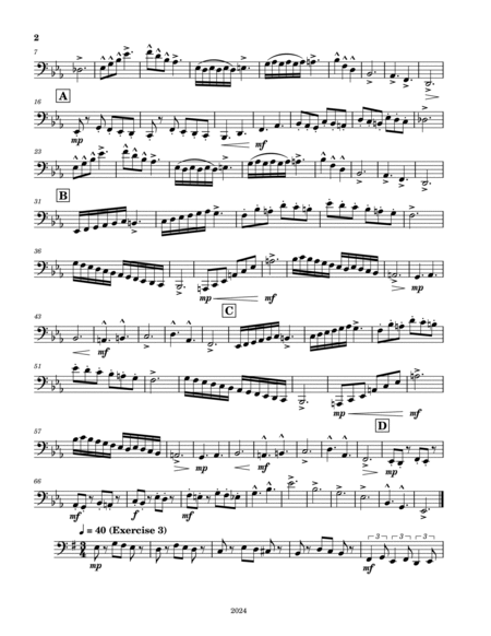 10 Bass Trombone Exercises (2nd Edition)