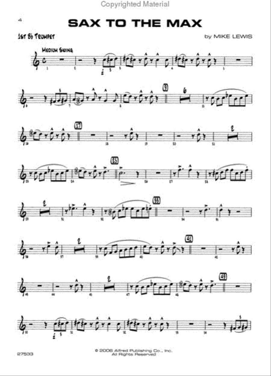 Sittin' In with the Big Band, Volume 1 Big Band scores gallery preview page 5