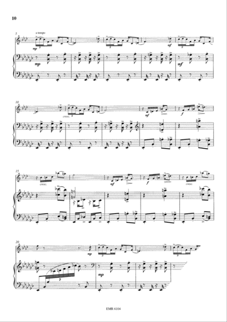 Three Preludes Cornet scores gallery preview page 7
