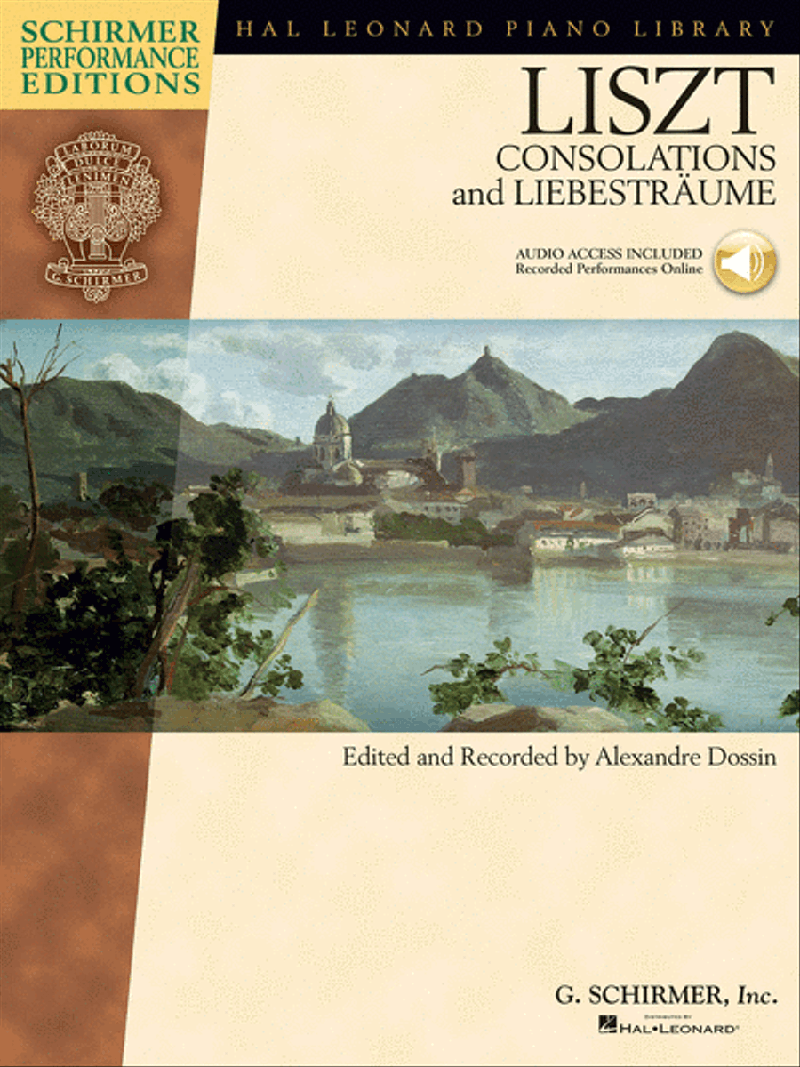 Franz Liszt – Consolations and Liebesträume Piano Solo scores gallery preview page 1