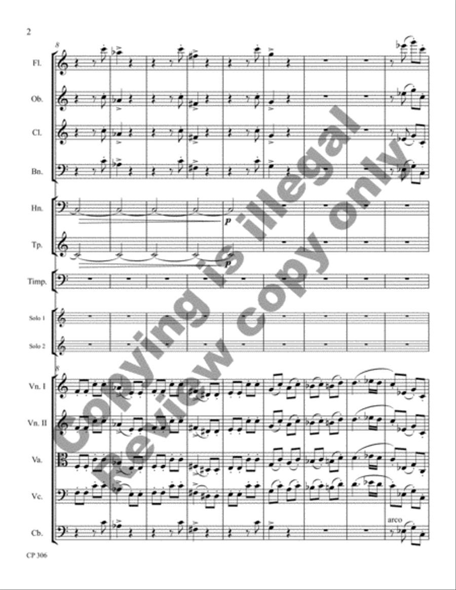 Little Suite Full Orchestra scores gallery preview page 3