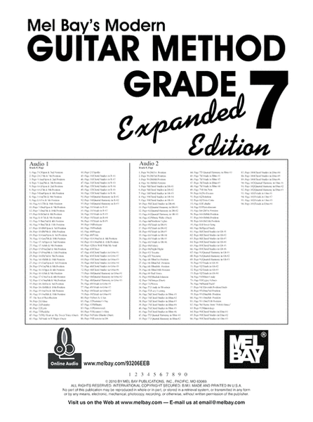Modern Guitar Method Grade 7 - Expanded Edition image number null