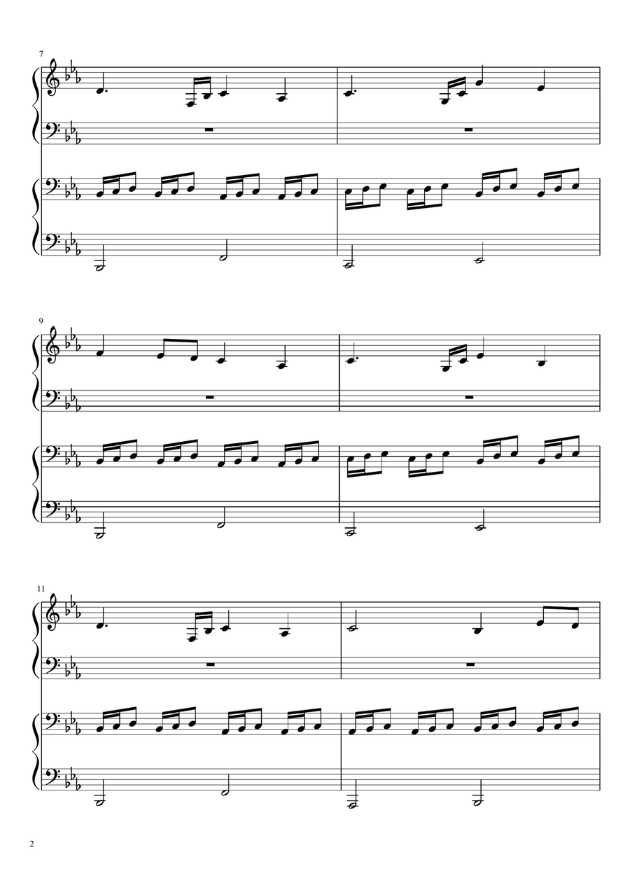 Transformers: Arrival To Earth Easy Piano scores gallery preview page 2