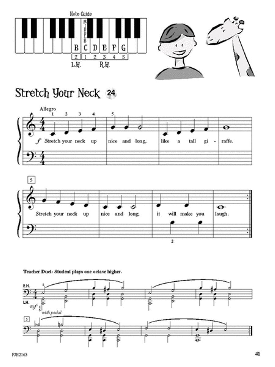 Note Reading Made Fun, Book 1 Piano Method scores gallery preview page 4