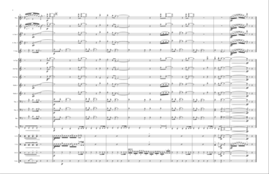 Running Up That Hill Marching Band scores gallery preview page 4