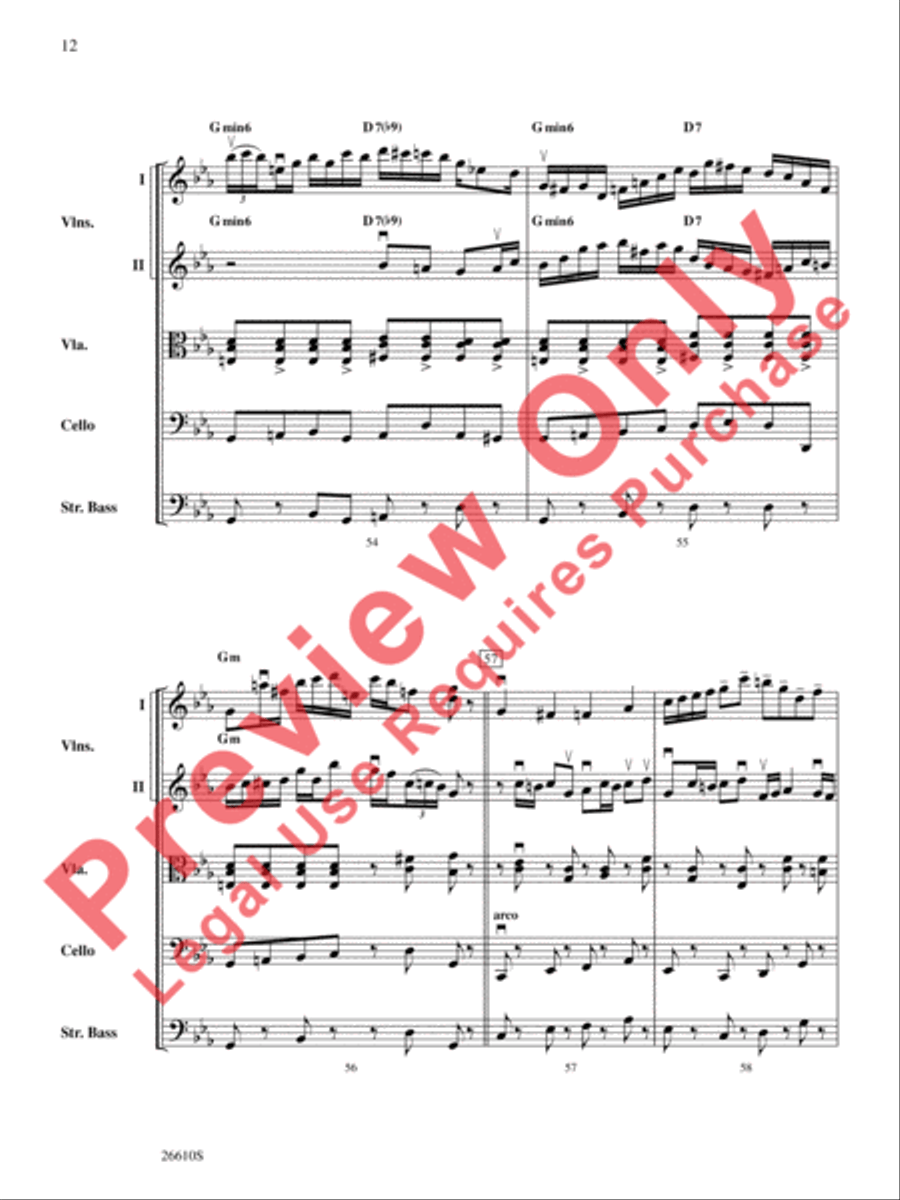 Bach's Lunch Bach's Lunch String Orchestra scores gallery preview page 13