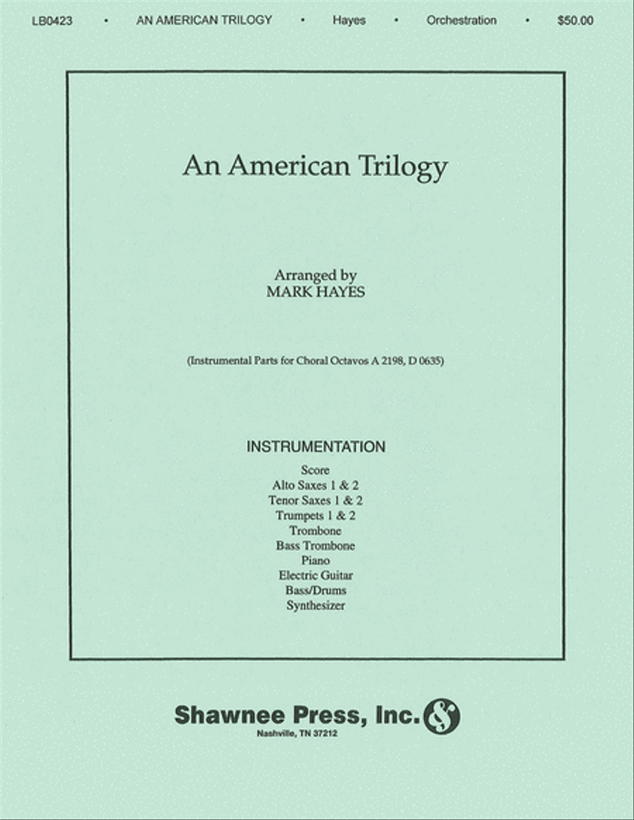 An American Trilogy Choir scores gallery preview page 1