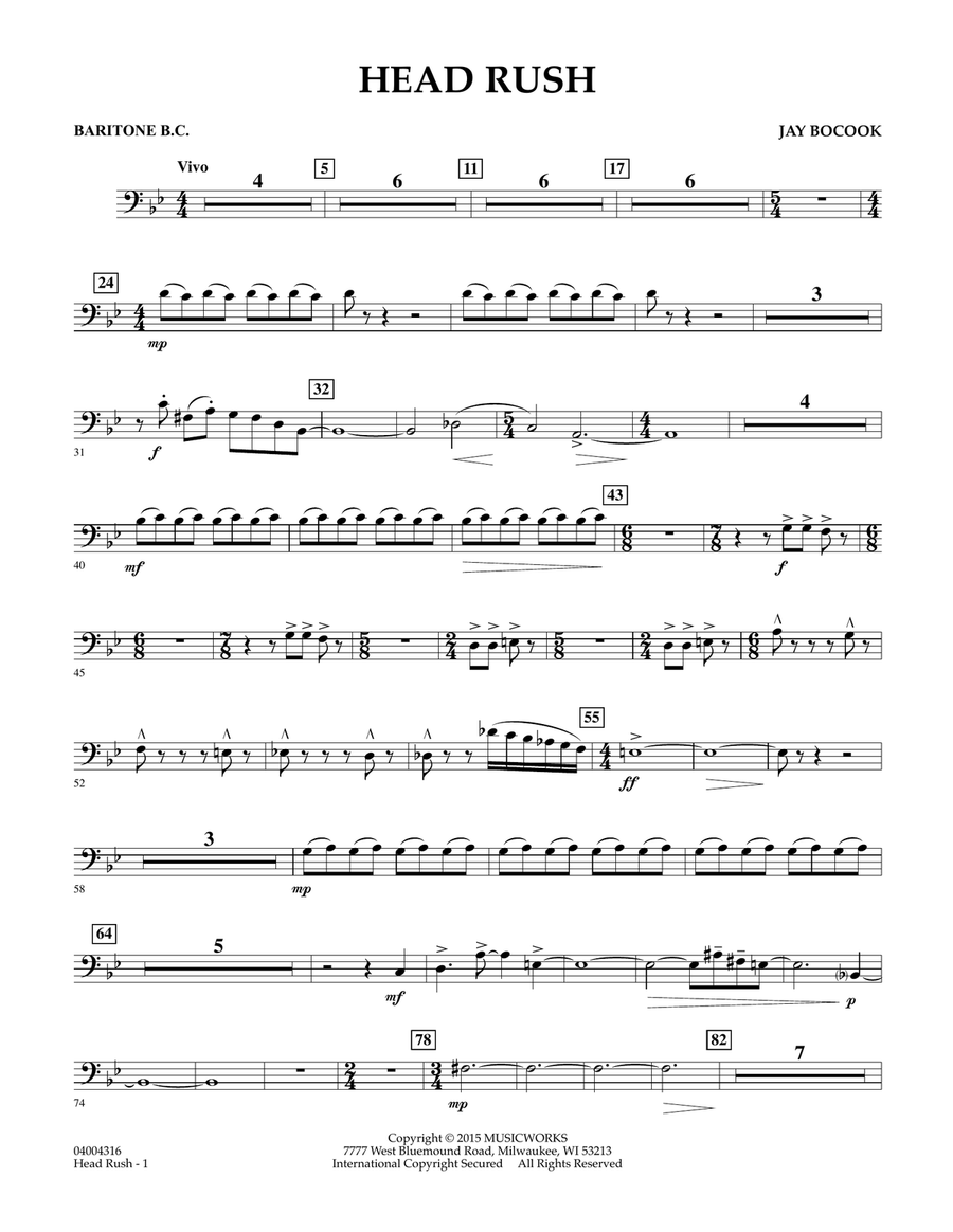 Head Rush - Baritone B.C.