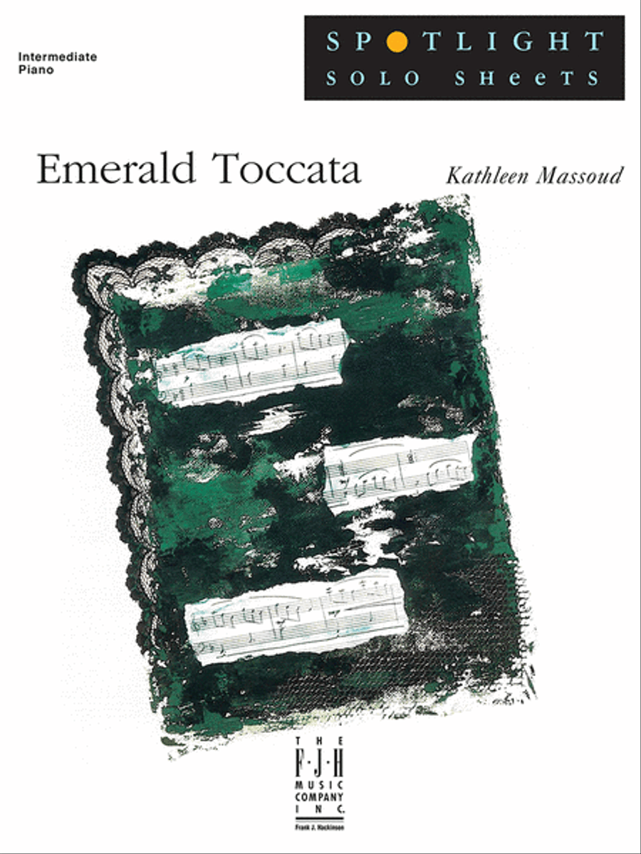 Emerald Toccata Piano Solo scores gallery preview page 1