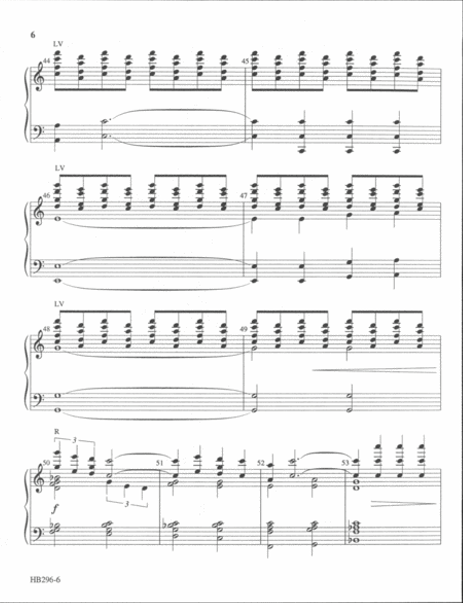 I Want Jesus to Walk with Me - Larson 5-Octaves scores gallery preview page 9