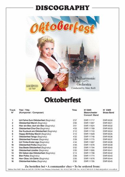 Oktoberfest Cha-Cha image number null