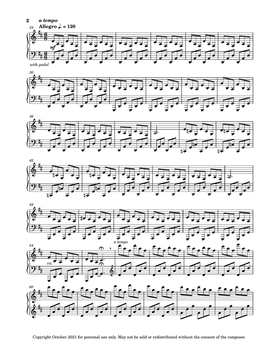 The Heart of the Mountain Piano Solo scores gallery preview page 2