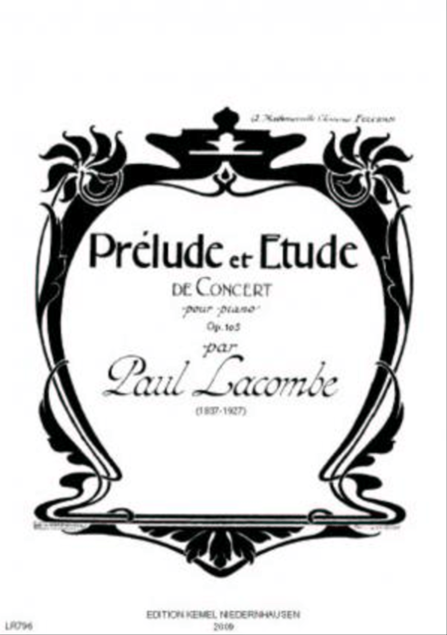 Prelude et etude de concert Piano Method scores gallery preview page 1