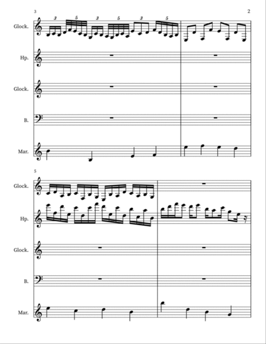 Confection 105 Double Bass scores gallery preview page 2