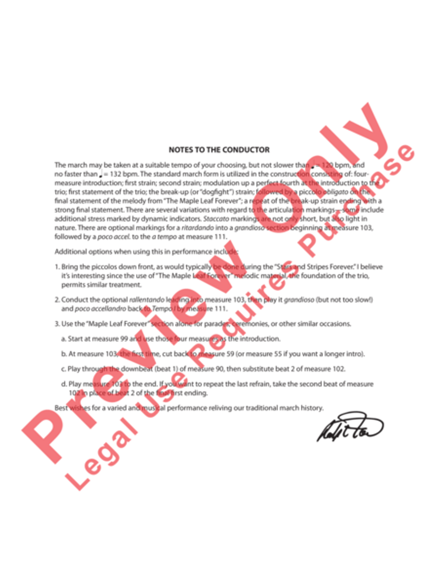 Con Brio Concert Band scores gallery preview page 3