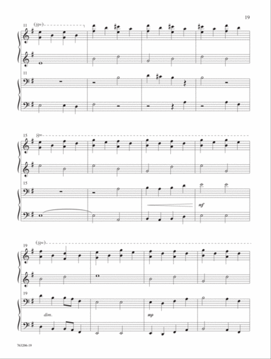 Piano Artistry for Four Hands Piano Duet scores gallery preview page 21
