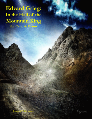 Book cover for Grieg: Hall of the Mountain King from Peer Gynt Suite for Cello & Piano