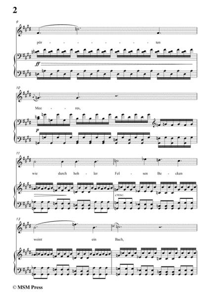 Schubert-Gruppe aus dem Tartarus,Op.24 No.1,in E Major,for Voice&Piano image number null